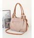 2863 - Bolso bandolera con asa para el hombro y cremalleras de adorno frontales