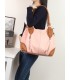 2863 - Bolso bandolera con asa para el hombro y cremalleras de adorno frontales
