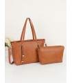 7848 - Bolso de hombro con borlas decorativas