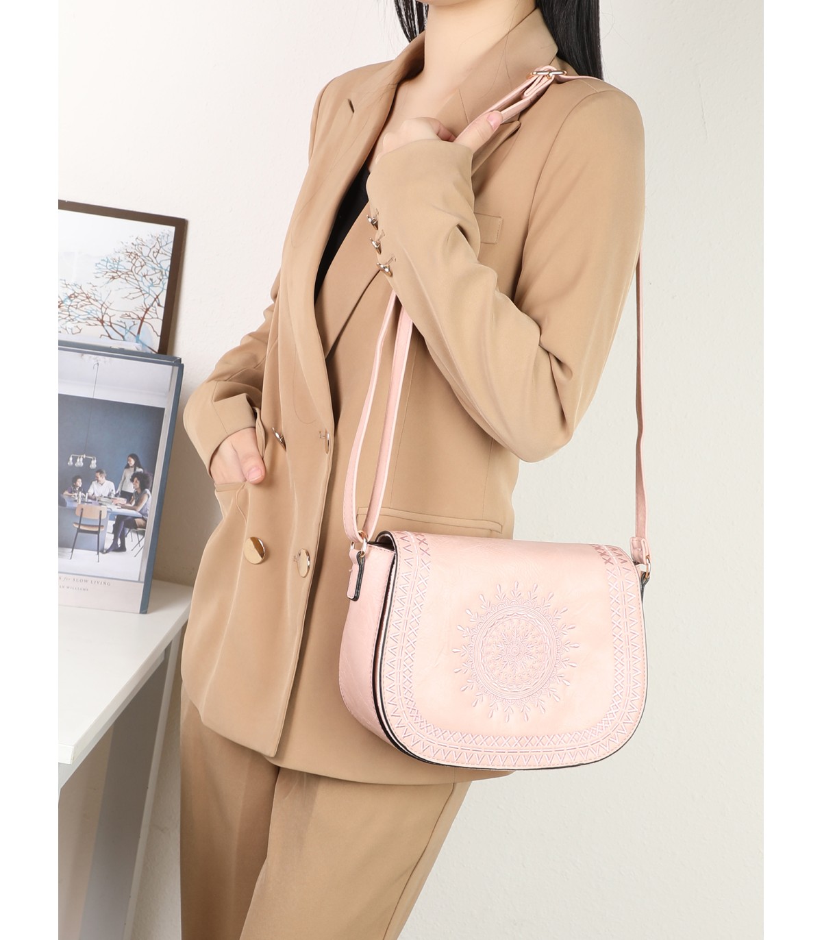 T10724 - Bolso bandolera para mujer