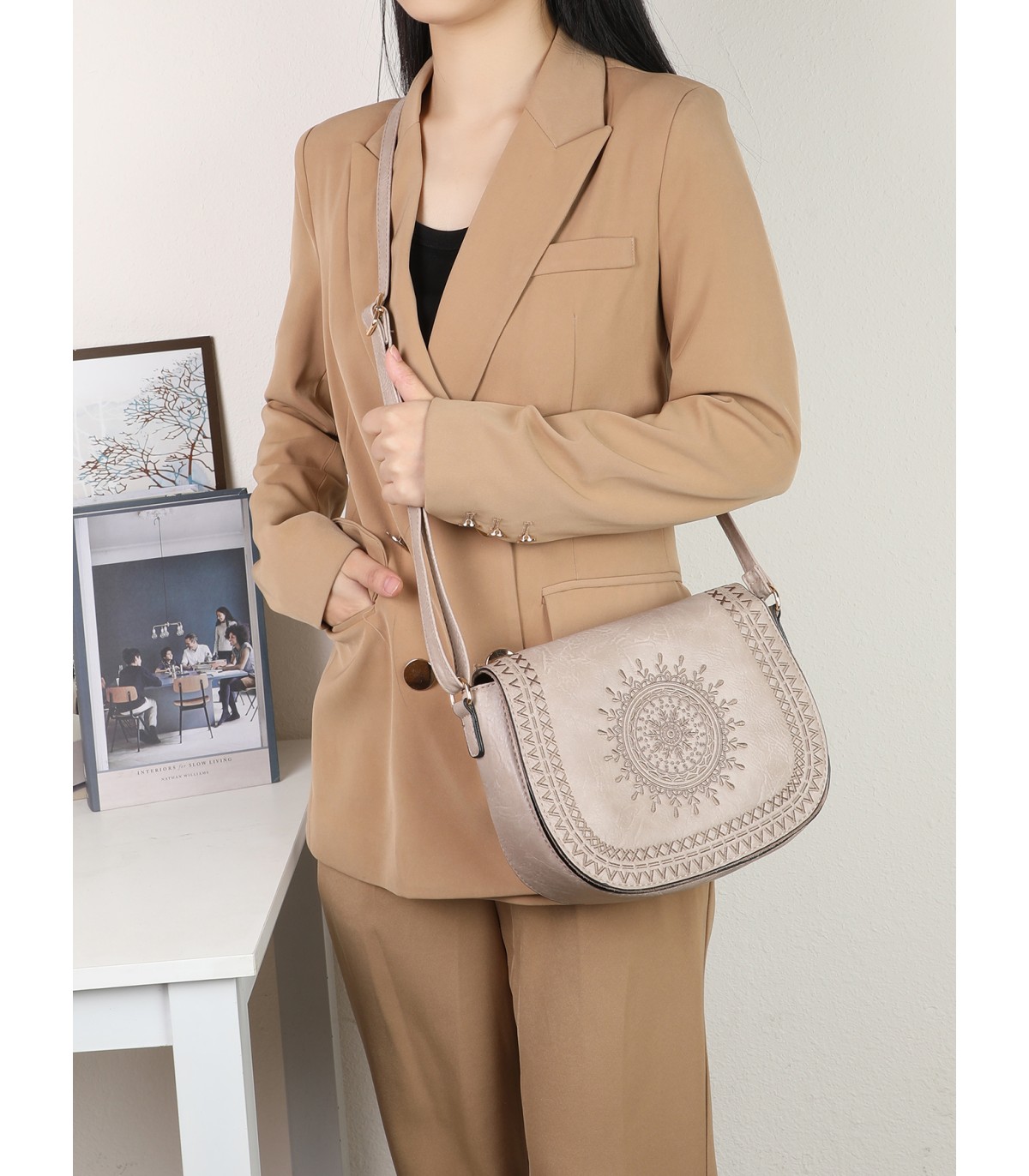 T10724 - Bolso bandolera para mujer