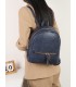 T10725 - Mochila con mandala y bolsillos frontales