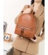 T10725 - Mochila con mandala y bolsillos frontales