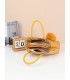 T10735 - Bolso de hombro con pompón y bandolera cierre de cremallera