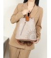 T11150 - Mochila con mandala y cuerpo cónico con bolsillo frontal