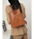 T11150 - Mochila con mandala y cuerpo cónico con bolsillo frontal