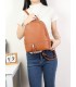 T11551 - Mochila con bolsillo frontal y cremallera