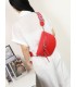 T11570 - Bolso estilo riñonera con borlas