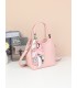 T11664 - Bolso pequeño de mano con pañuelo y bandolera