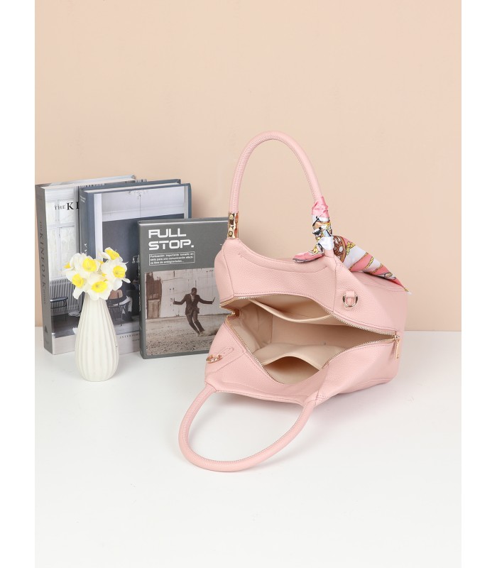 T11664 - Bolso pequeño de mano con pañuelo y bandolera