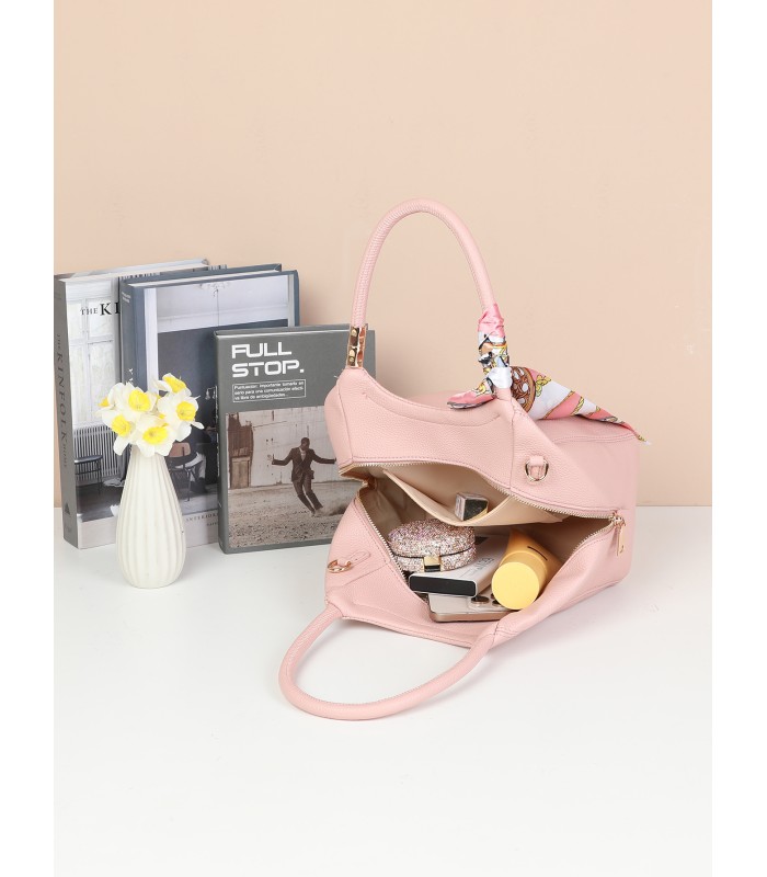T11664 - Bolso pequeño de mano con pañuelo y bandolera