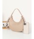 T11852 - Bolso medialuna con bandolera ajustable
