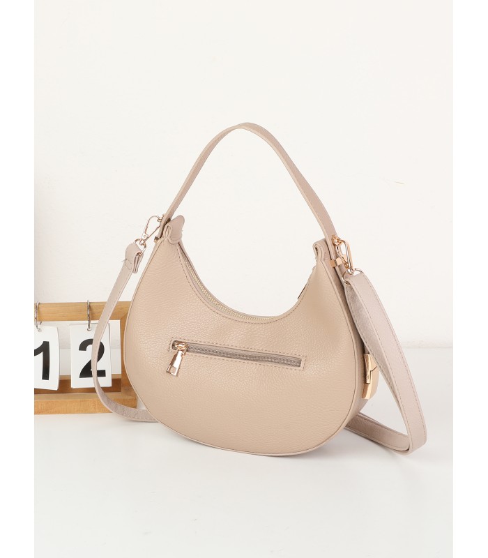 T11852 - Bolso medialuna con bandolera ajustable