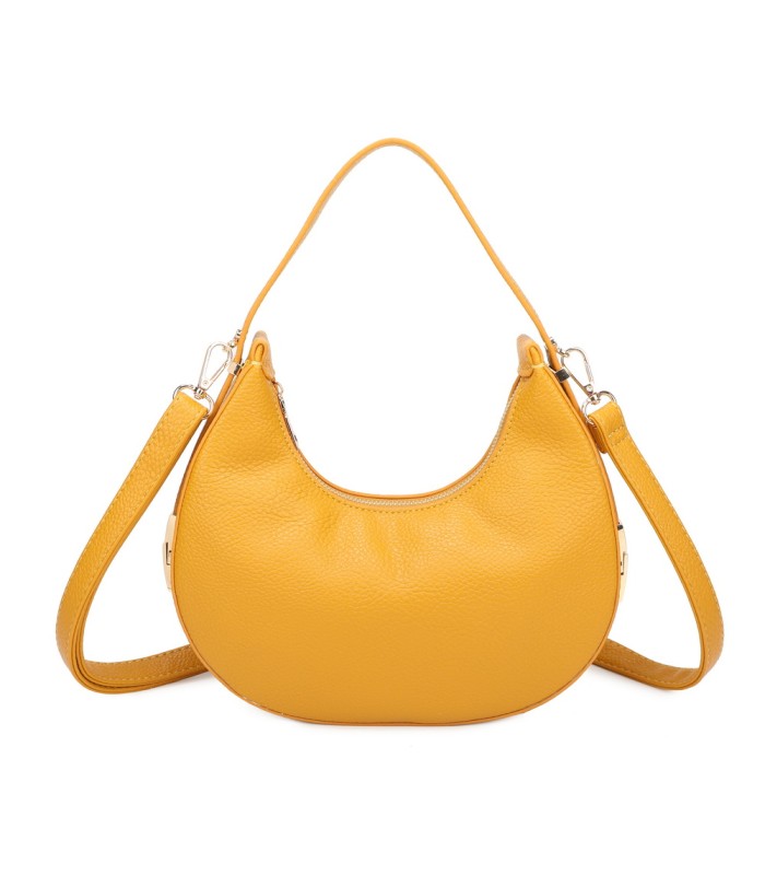 T11852 - Bolso medialuna con bandolera ajustable