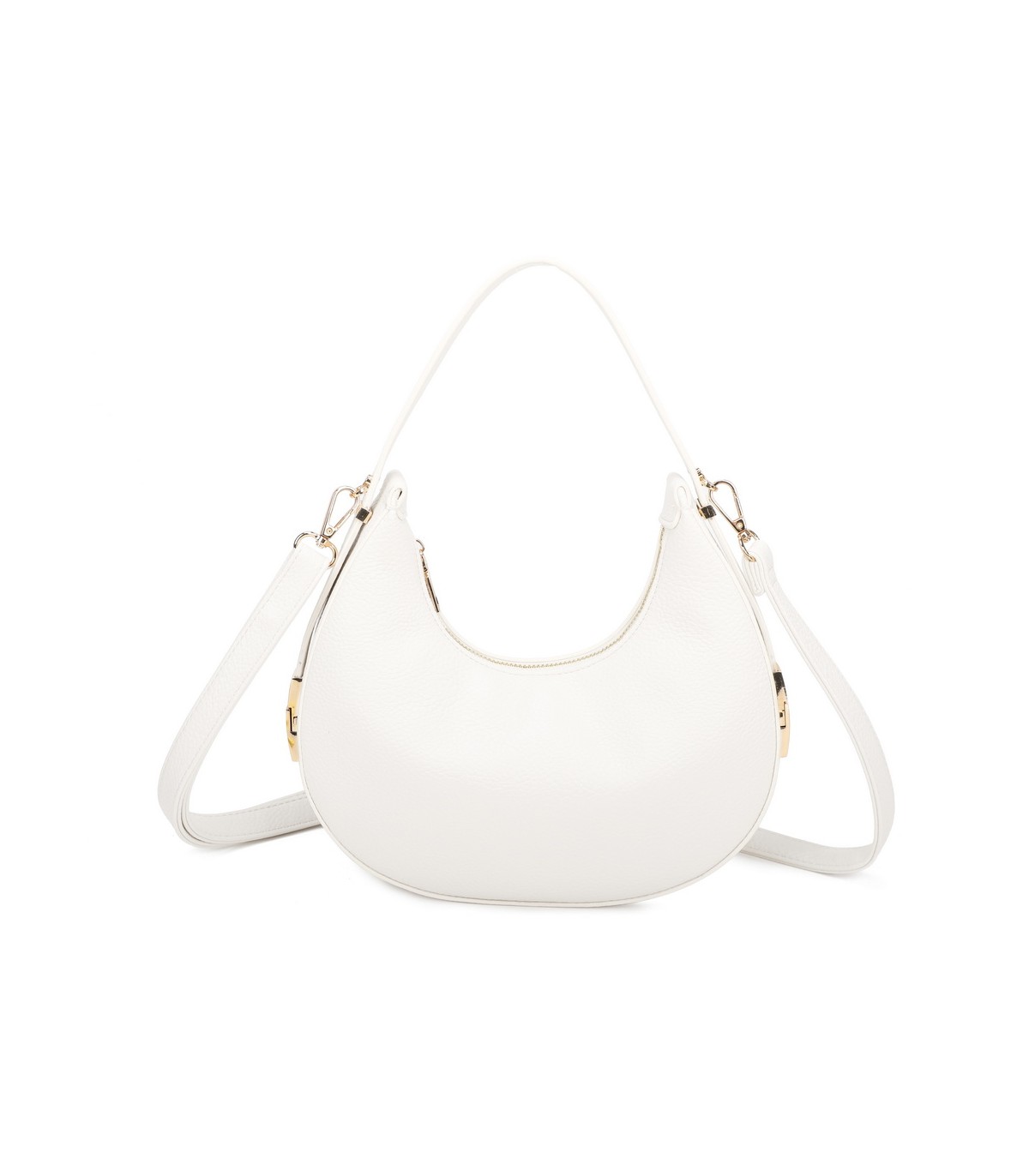T11852 - Bolso medialuna con bandolera ajustable