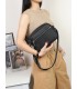 T11680 - Bolso bandolera rectangular con bolsillo de cierre de cremallera