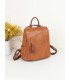 T11752 - Mochila cuadrada con amplio espacio y bolsillo antirrobo