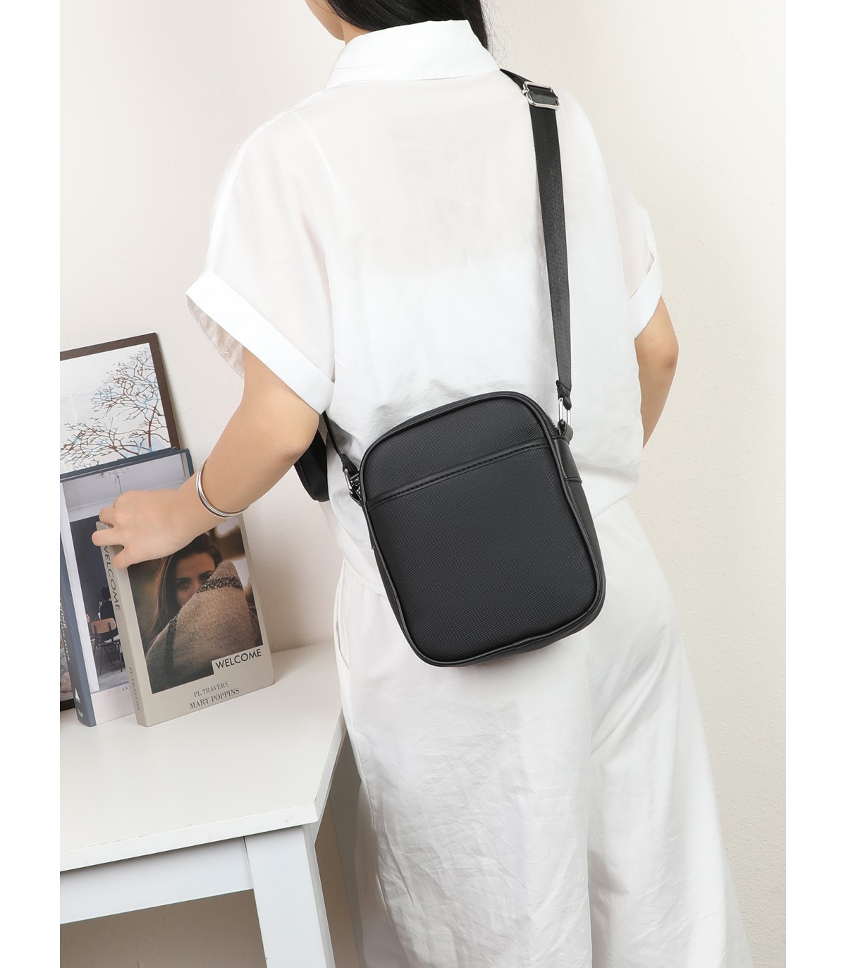 T11690 - Bolso bandolera con monedero