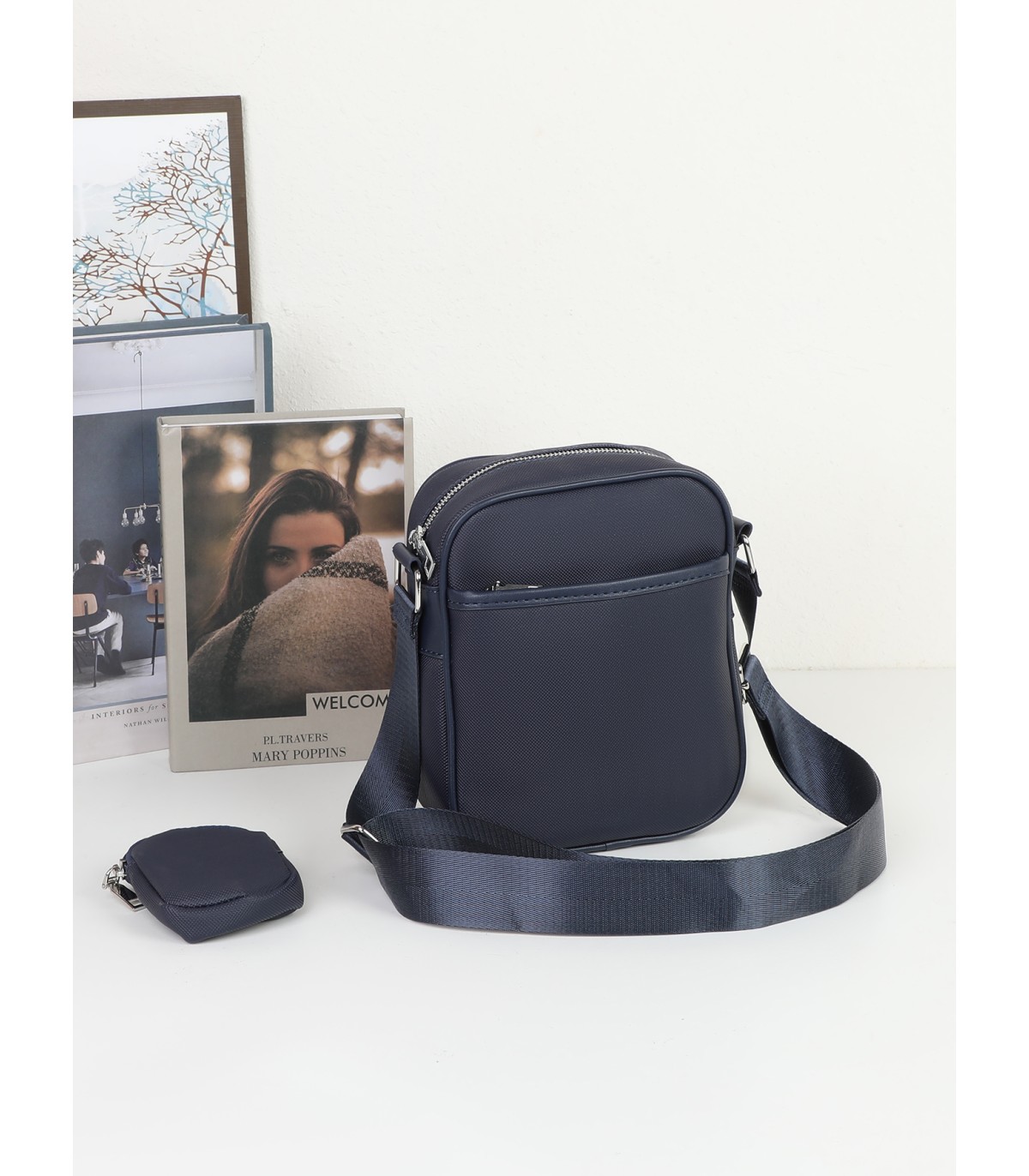 T11690 - Bolso bandolera con monedero