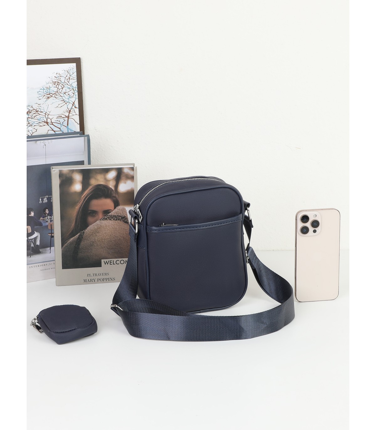 T11690 - Bolso bandolera con monedero