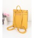 T11574 - Mochila rectangular con cierre de botón imantado