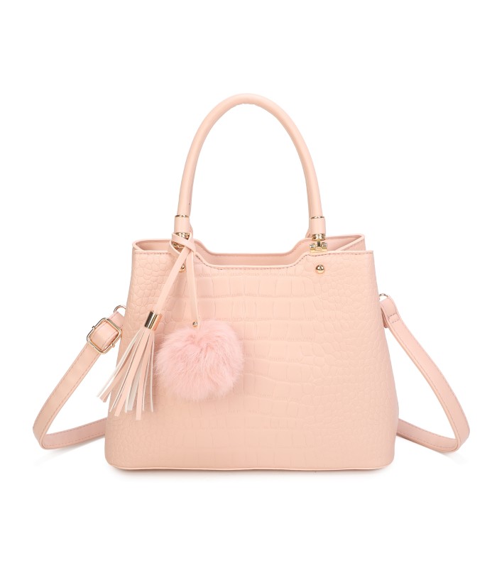 T11919- Bolso bandolera con textura cuarteada