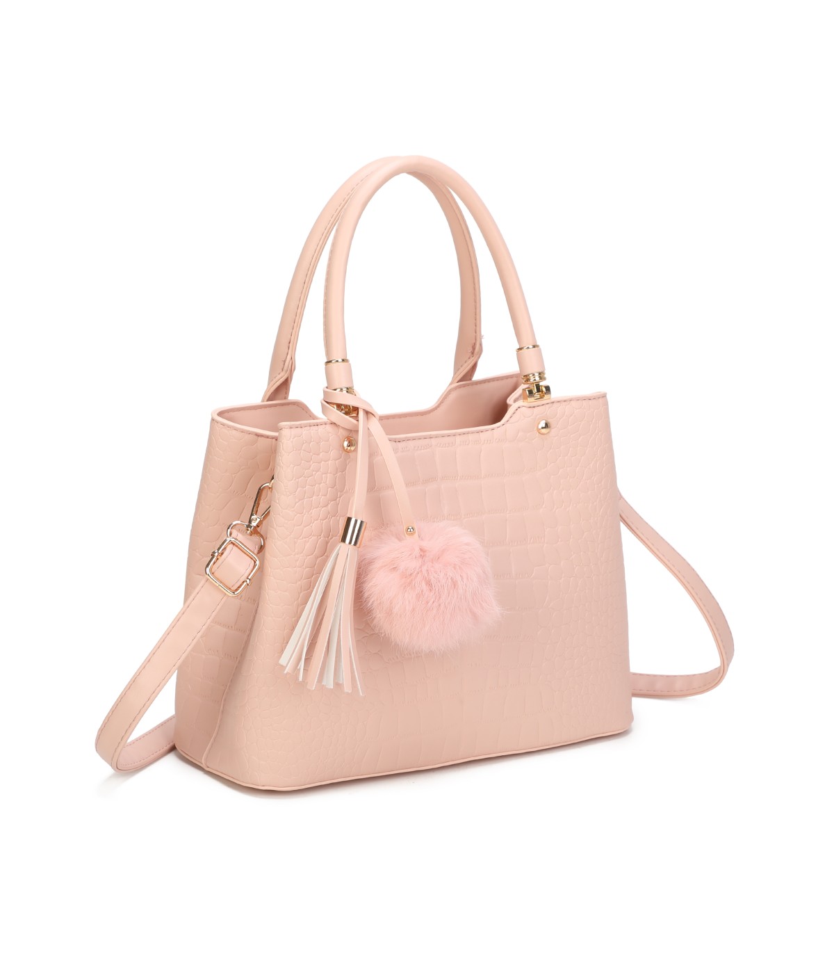 T11919- Bolso bandolera con textura cuarteada