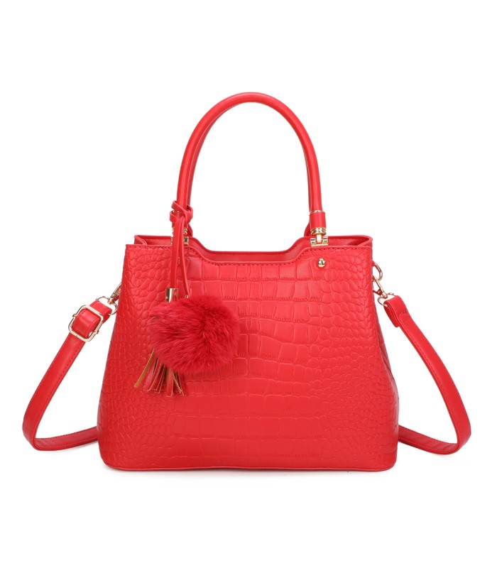 T11919- Bolso bandolera con textura cuarteada