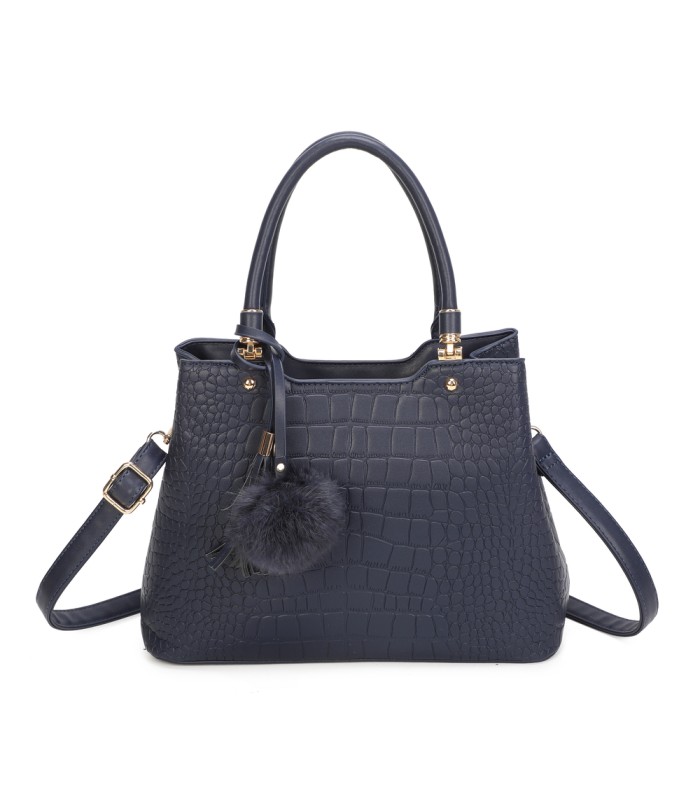 T11919- Bolso bandolera con textura cuarteada