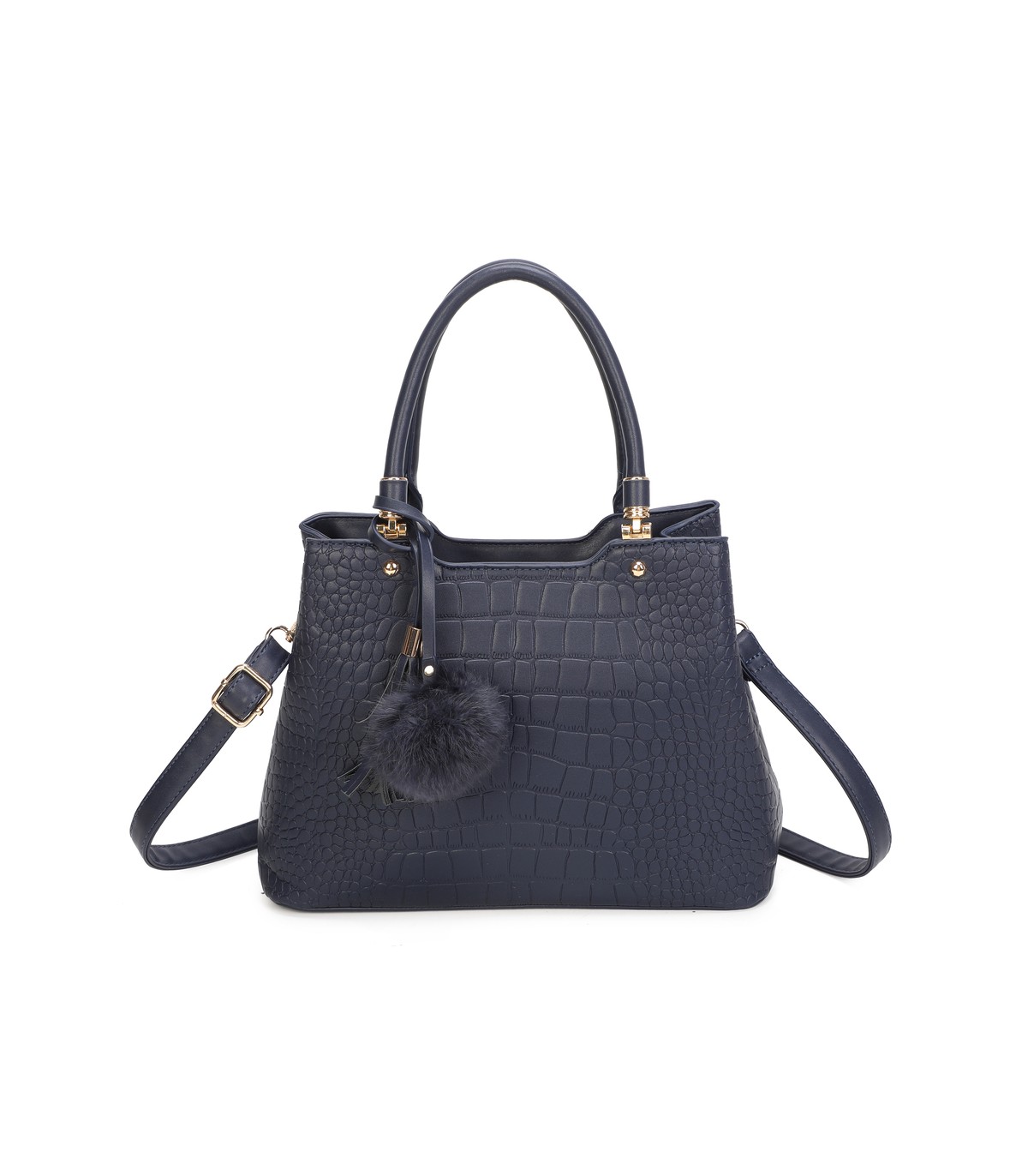 T11919- Bolso bandolera con textura cuarteada