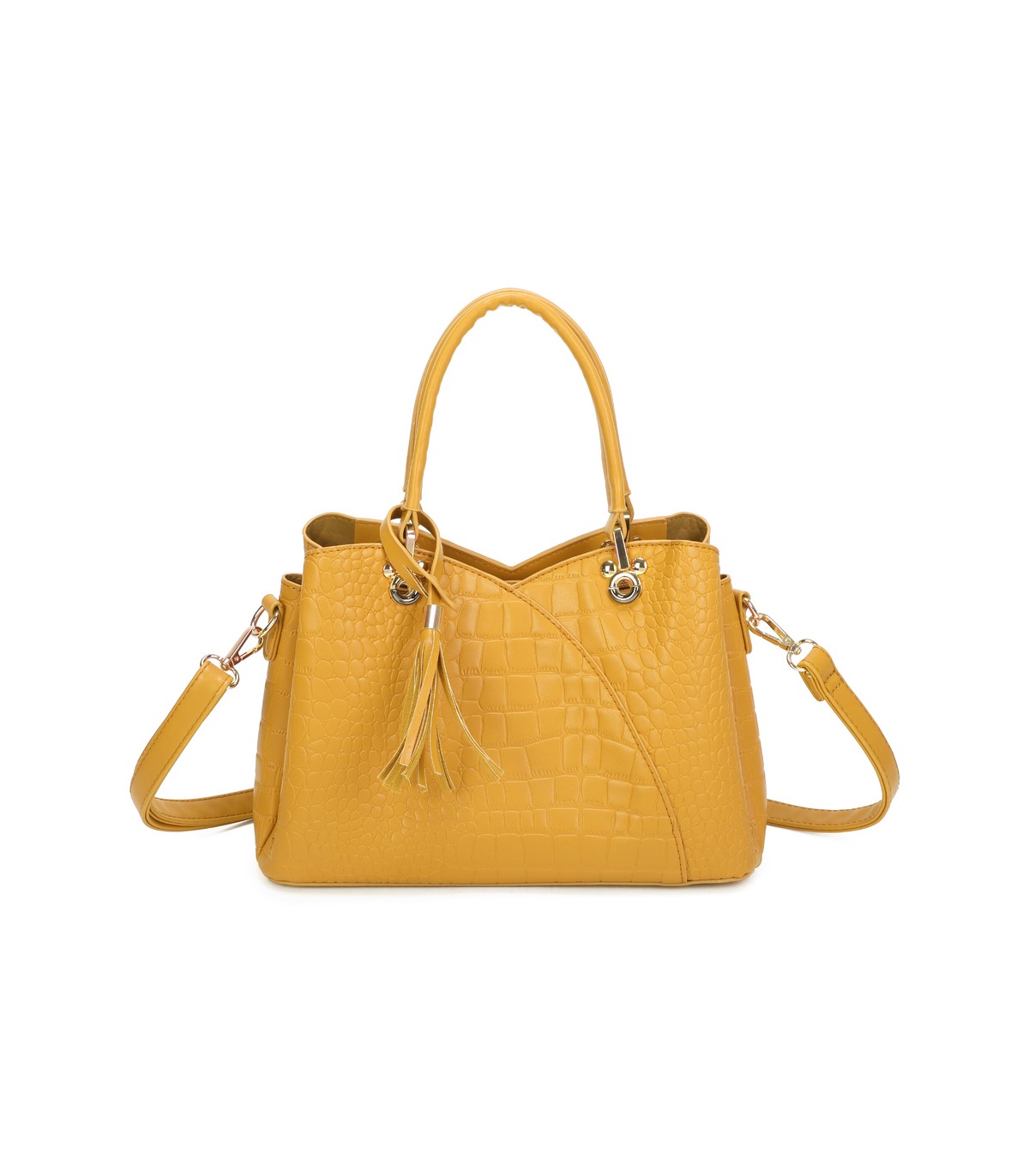 T11920-Bolso bandolera de dama con textura cuarteada
