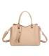 T11920-Bolso bandolera de dama con textura cuarteada
