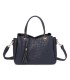 T11920-Bolso bandolera de dama con textura cuarteada