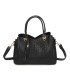 T11920-Bolso bandolera de dama con textura cuarteada
