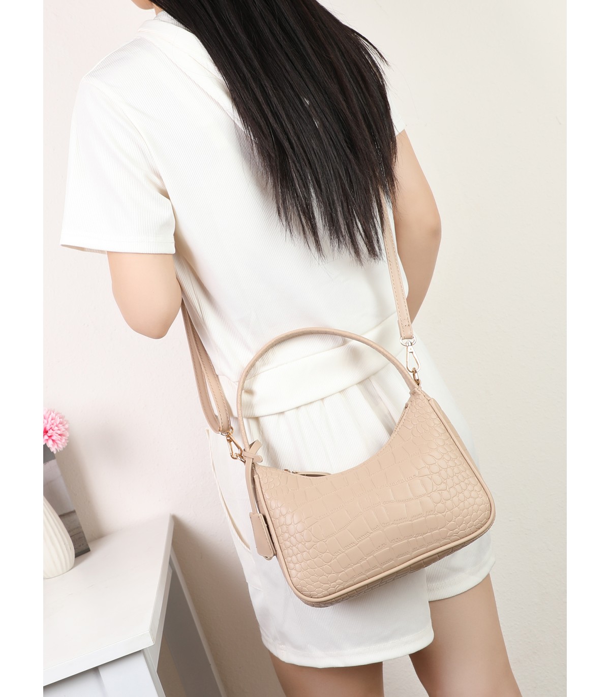 T11917-BOLSO BANDOLERA MEDIA LUNA