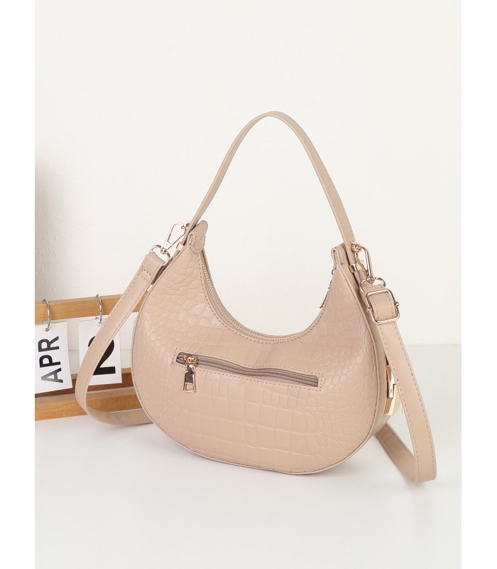 T11918- Bolso medialuna con bandolera ajustable