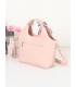 T11922-Bolso de Mano con Grabado coco y Pañuelo Decorativo