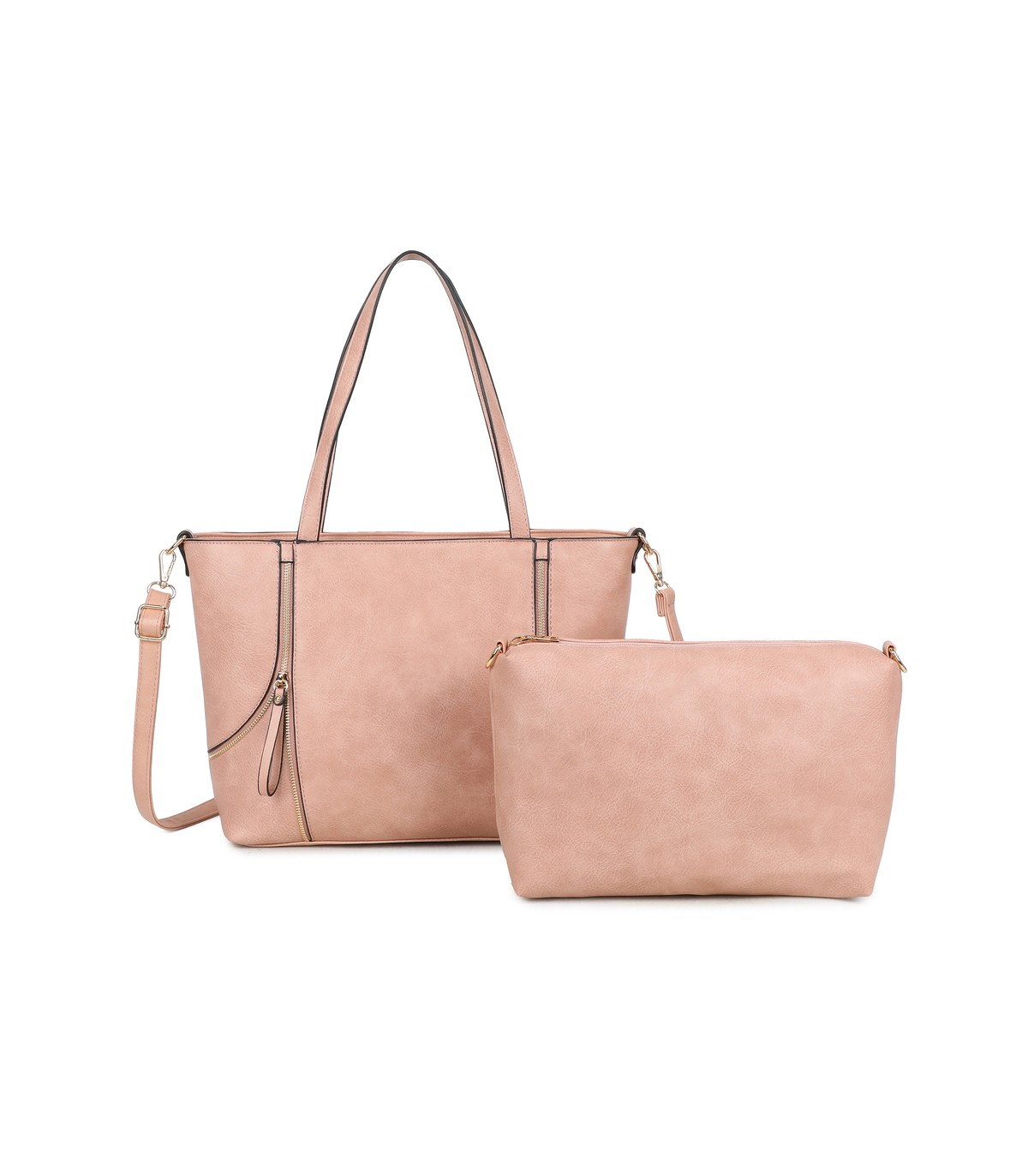 T11916-bolso tipo Shopping (Shopper) y un neceser o bolso de mano a juego.