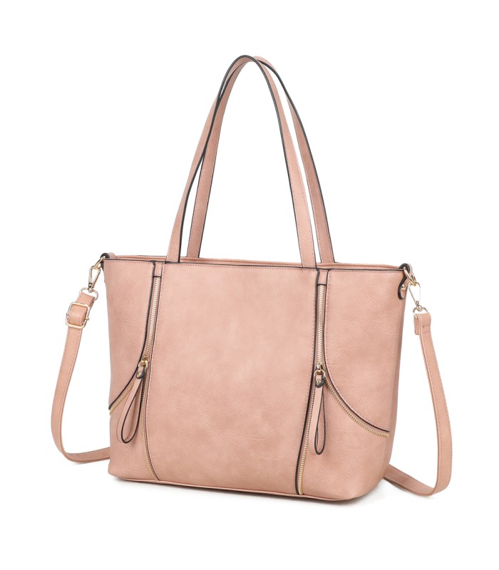 T11916-bolso tipo Shopping (Shopper) y un neceser o bolso de mano a juego.