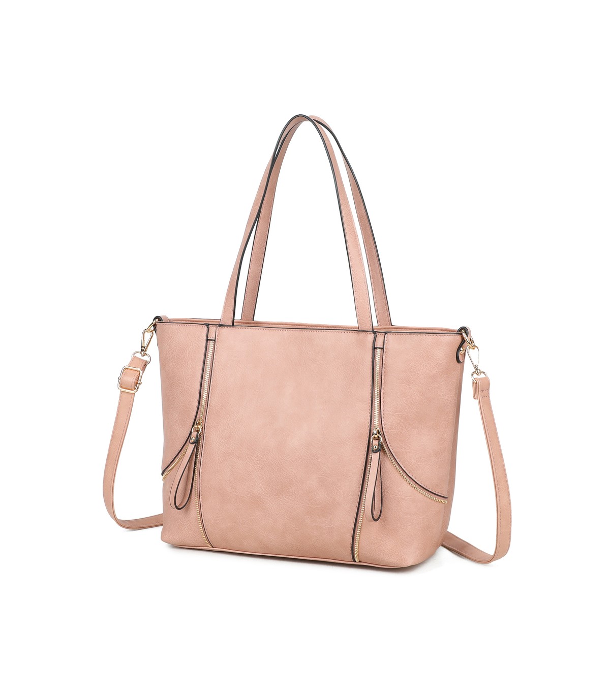T11916-bolso tipo Shopping (Shopper) y un neceser o bolso de mano a juego.