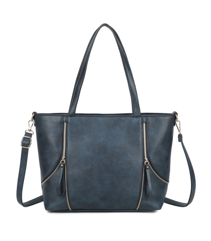 T11916-bolso tipo Shopping (Shopper) y un neceser o bolso de mano a juego.