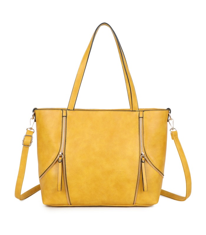 T11916-bolso tipo Shopping (Shopper) y un neceser o bolso de mano a juego.