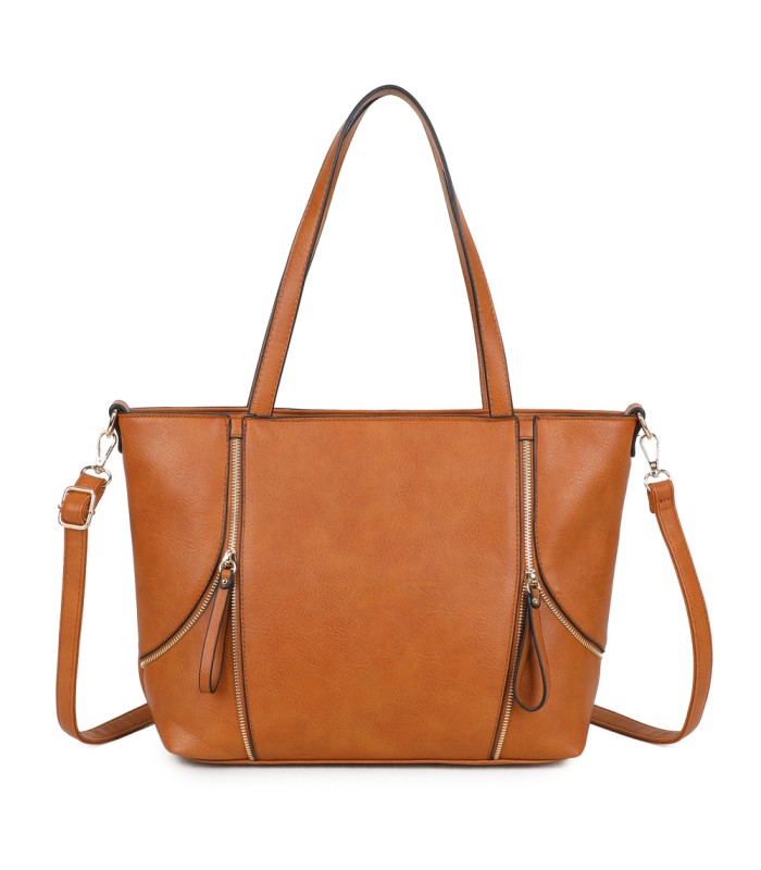 T11916-bolso tipo Shopping (Shopper) y un neceser o bolso de mano a juego.
