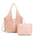 T11927-BOLSO TROQUELADO CON NECESER