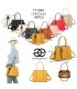 T11934-bolso tipo tote mediano con un diseño estructurado y minimalista