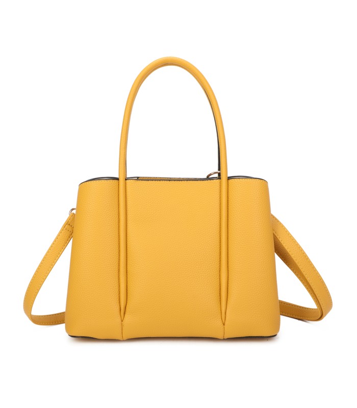 T11934-bolso tipo tote mediano con un diseño estructurado y minimalista