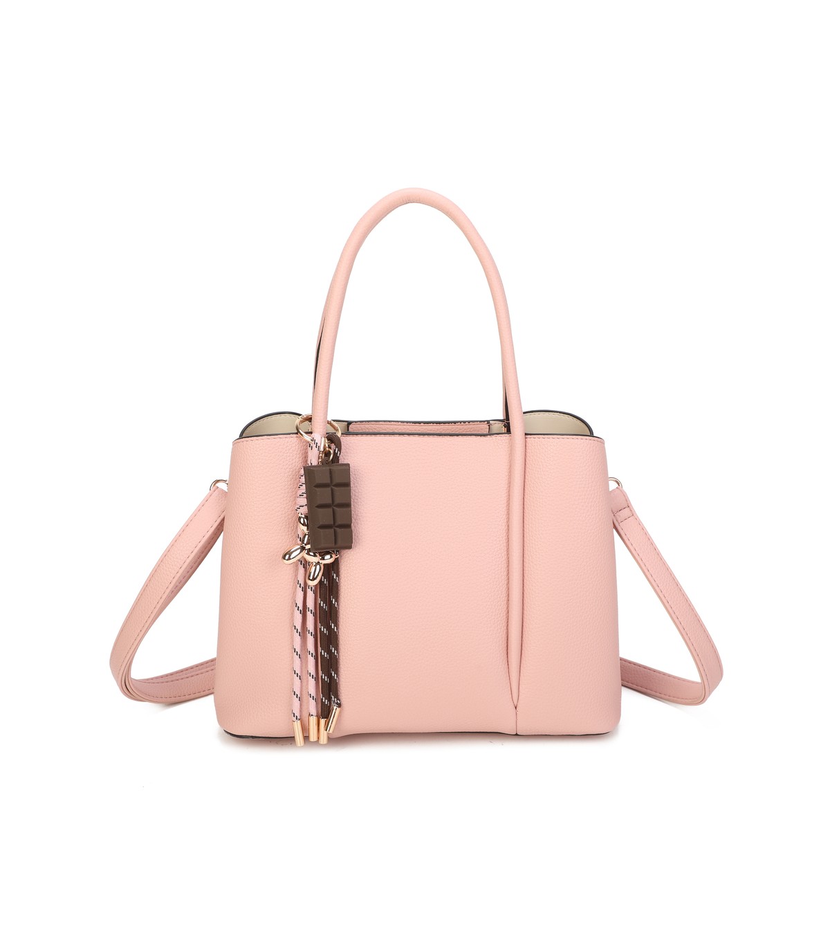 T11934-bolso tipo tote mediano con un diseño estructurado y minimalista