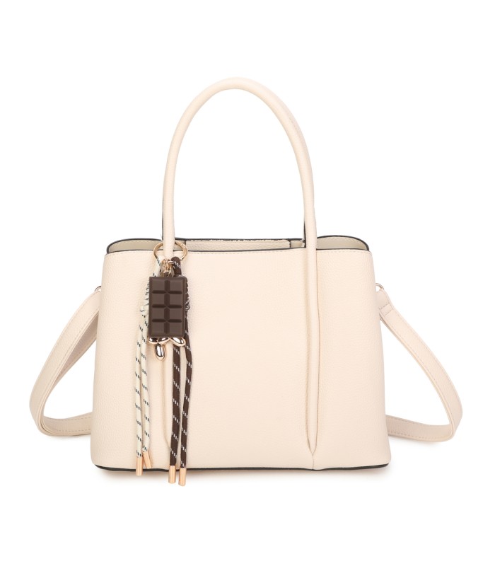T11934-bolso tipo tote mediano con un diseño estructurado y minimalista