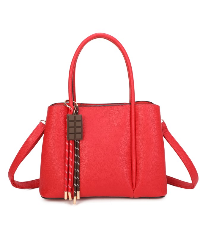 T11934-bolso tipo tote mediano con un diseño estructurado y minimalista