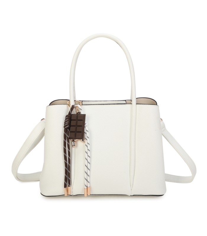 T11934-bolso tipo tote mediano con un diseño estructurado y minimalista